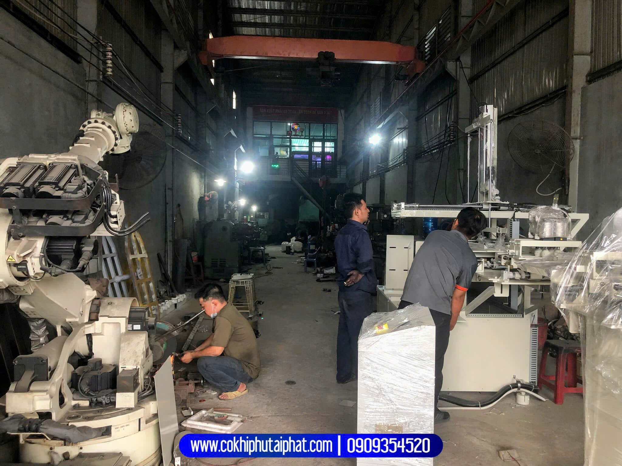 sửa chữa bảo trì robot công nghiệp tại bình dương, tp.hcm